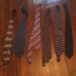 6 ties different brands